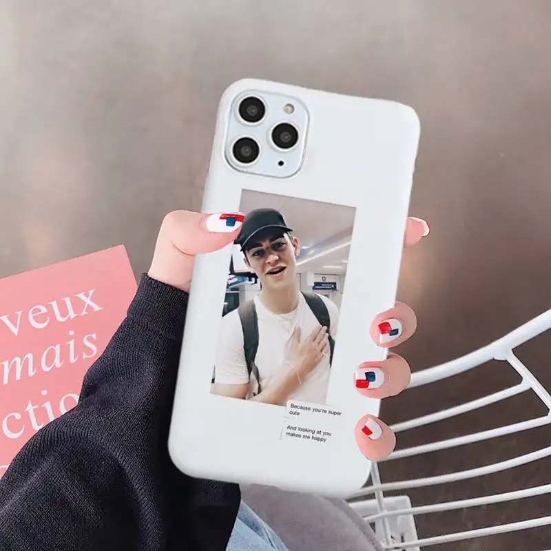 

Movie Harding Scott Hero Fiennes Tiffin Phone Case Candy Color for iPhone 6 7 8 11 12 s mini pro X XS XR MAX Plus
