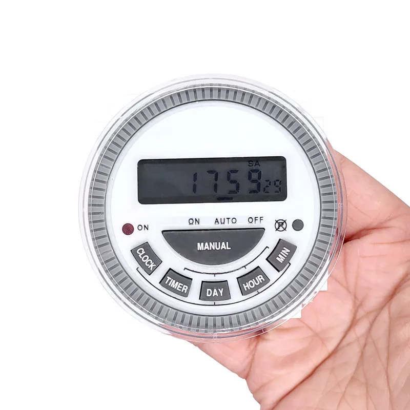 CN304 LCD display timer time switch Plastic 1NO 1NC 220VAC Oktimer TM619-1 TM619-2 | Switches