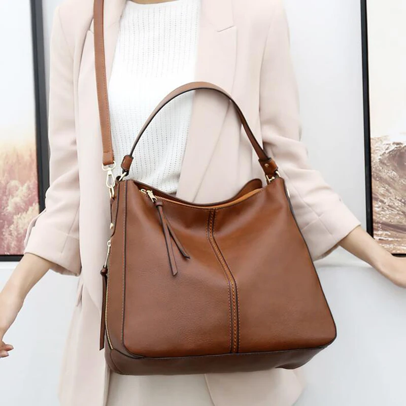 

LKEEP Women Handbag Shoulder Bags Tassels Messenger Women Bags Totes Ladies Large Capacity Casua Crossbody Bag