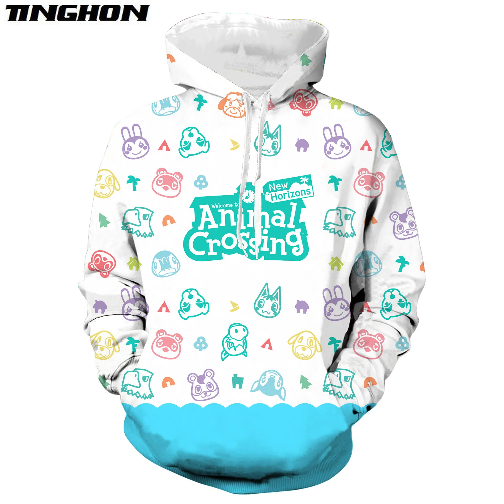 

Мужская/Женская толстовка с длинным рукавом и 3D-принтом