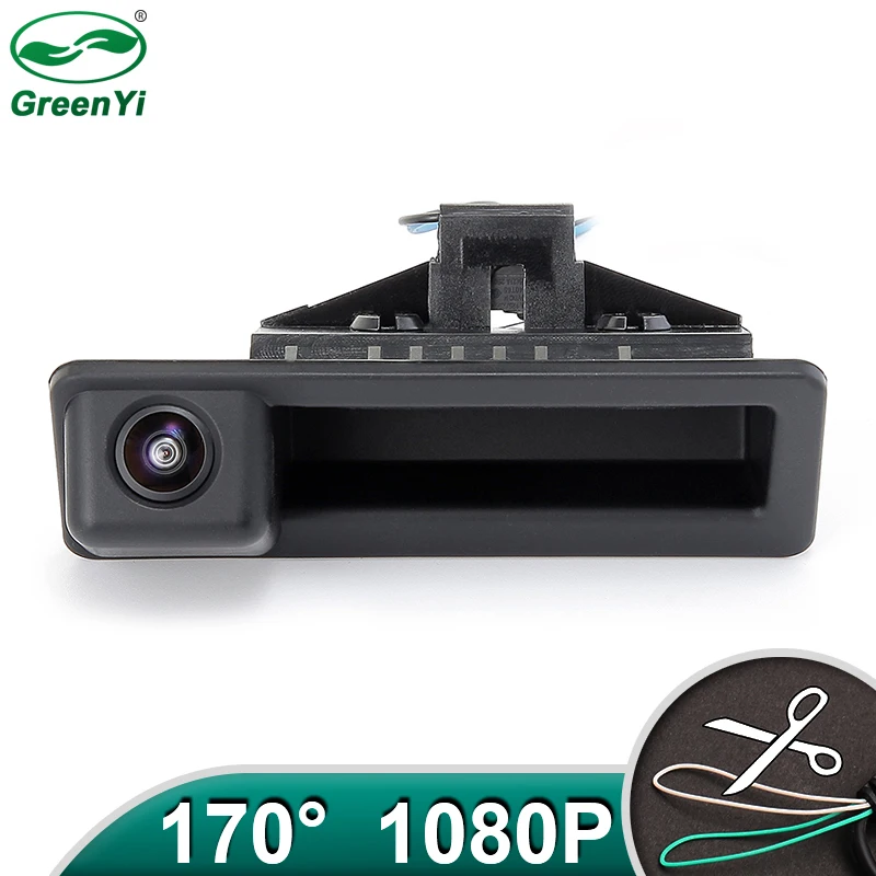 Автомобильный HD AHD 1080P объектив рыбий глаз Автомобильная камера заднего хода с