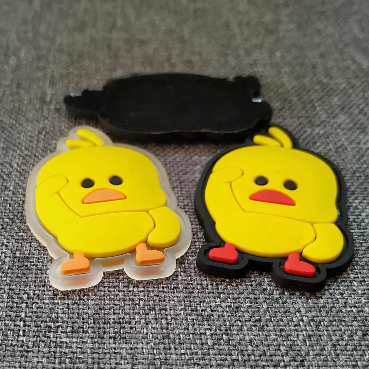 Милые Мультяшные резиновые этикетки на заказ 3D стерео силиконовые логотипы для