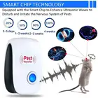 3 шт., ультразвуковой отпугиватель вредителей, для дома и офиса