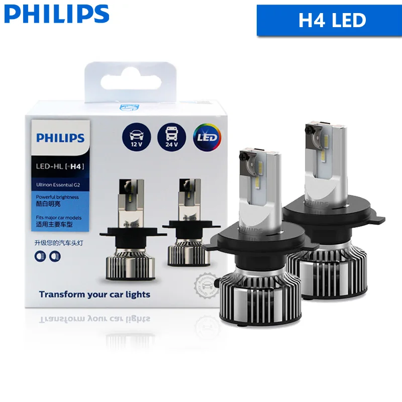 

Philips Ultinon Essential G2 СВЕТОДИОДНЫЙ H1 H4 H7 H8 H11 H16 HB3 HB4 HIR2 9003 9005 9006 9012 K Противотуманные фары для автомобиля (комплект из 2)