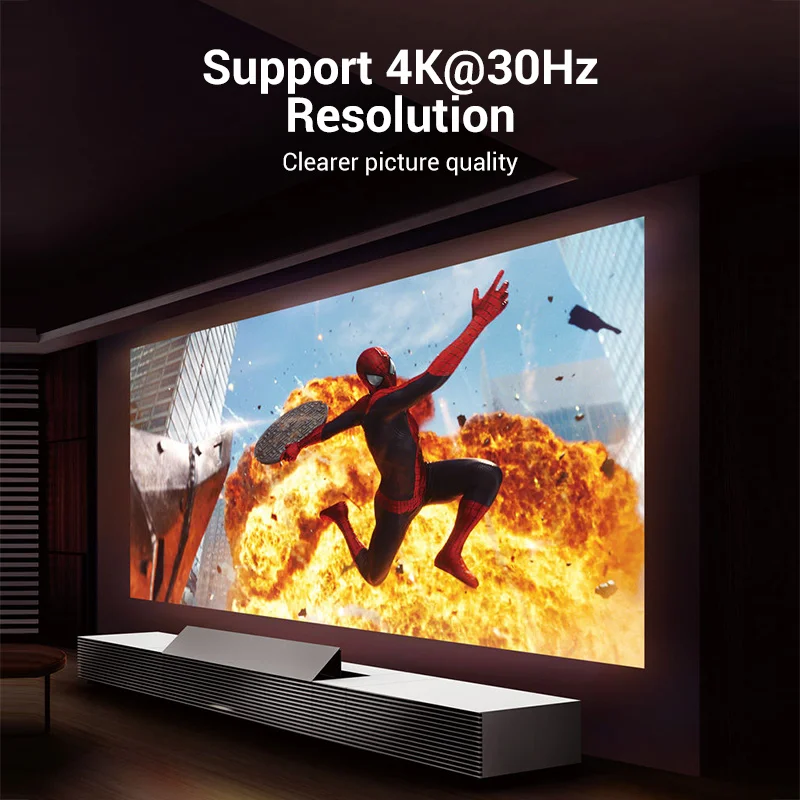 Квм переключатель Vention HDMI USB 2 0 для принтера монитора клавиатуры мыши шт. с общим