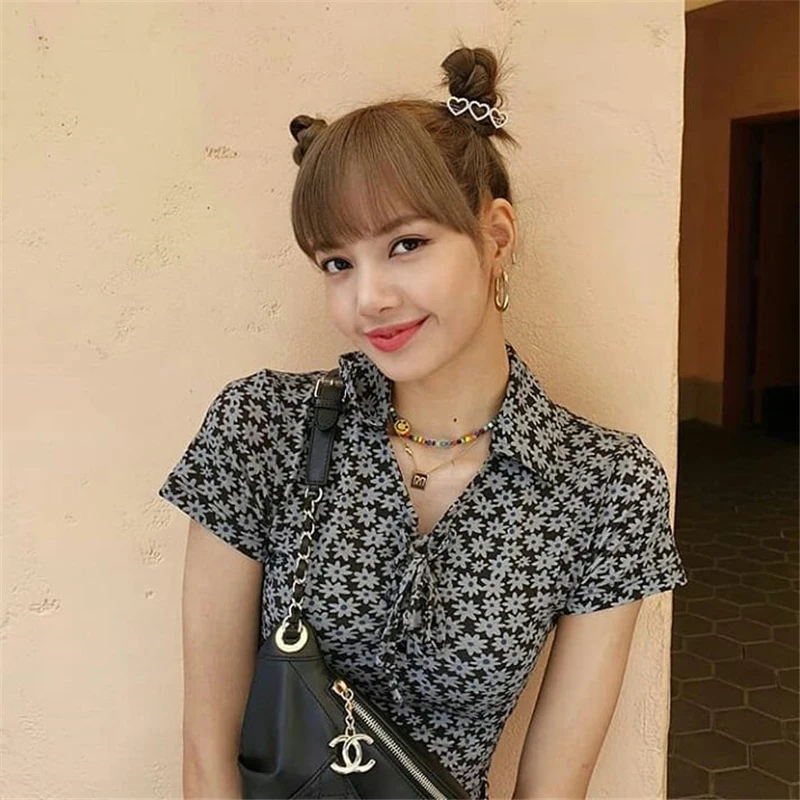 2019 новое платье Корин со шнуровкой мини с цветочным рисунком винтажное Харадзюку