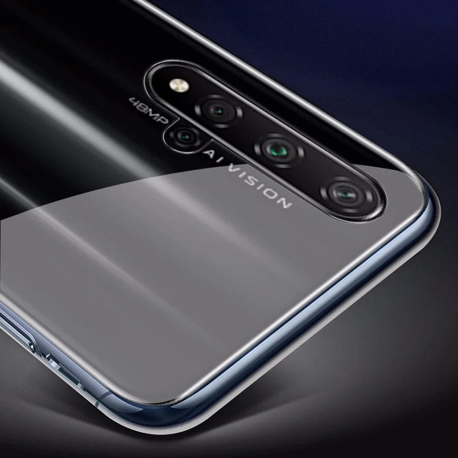 Мягкий прозрачный чехол из ТПУ для huawei P30 Pro Lite силиконовый чехол для huawei Honor 20 9X P20 Nova 5 Pro View 20 прозрачный чехол