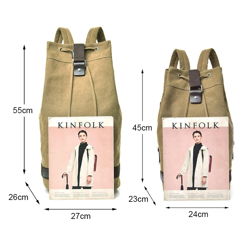 Hot Top Canvas Men's Sports Gym Bags Outdoor Basketball Backpack For Teenager Soccer Ball Pack Laptop Bag Training Fitness Bag