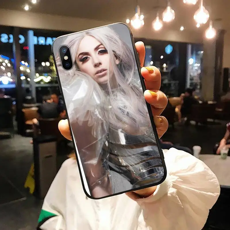 

Lady GaGa famous singer high quality luxury shell Phone Case for iPhone 11 12 pro XS MAX 8 7 6 6S Plus X 5S SE 2020 XR