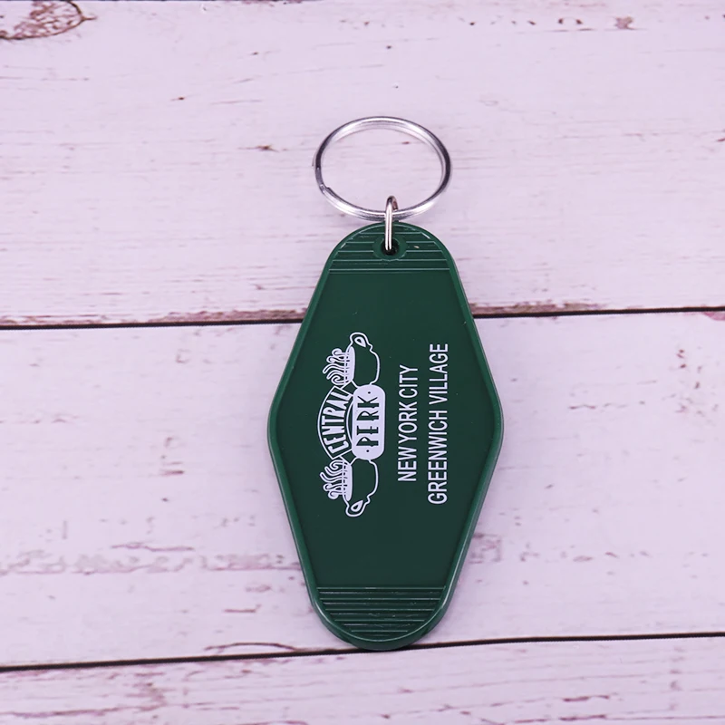 Центральный Перк зеленый ключ бирка друзья ТВ шоу Поклонники отличный аксессуар