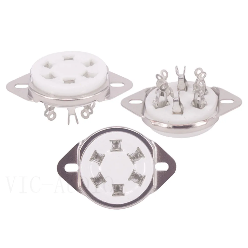 2 шт. 6 контактов для VT57 VT58 6D6 6C6 WE310 310A RK49|socket 755|socket receptaclesocket 478 ddr2 motherboard |