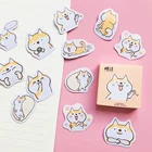 45 шт.коркор. Kawaii Shiba Inu Dog DIY Декоративные наклейки для украшения бутылки телефона