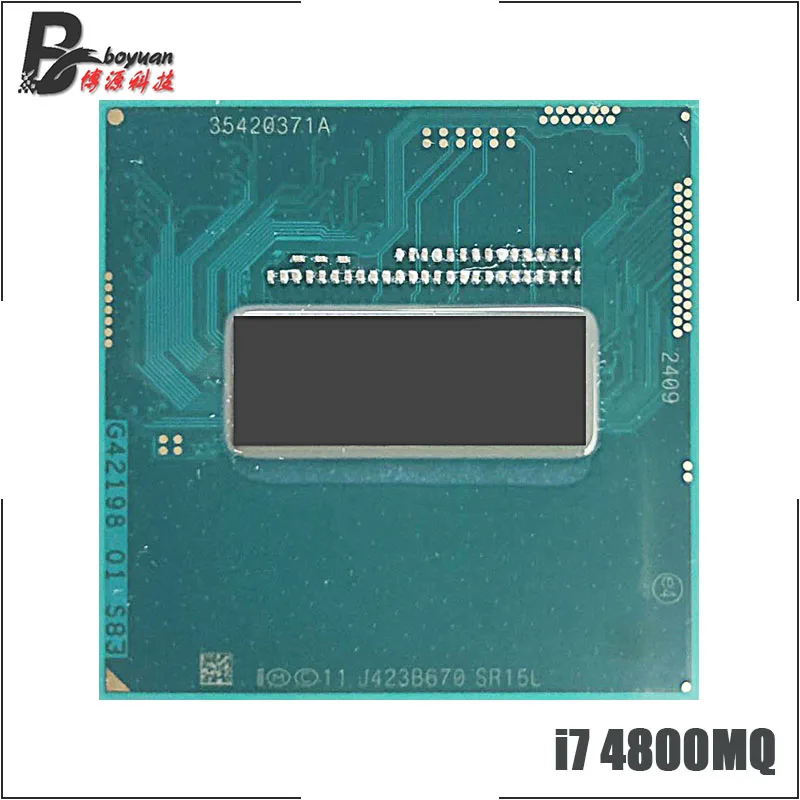 Процессор Intel Core процессор i7 4800MQ SR15L 2 7 ГГц четырехъядерный с восьмиядерным