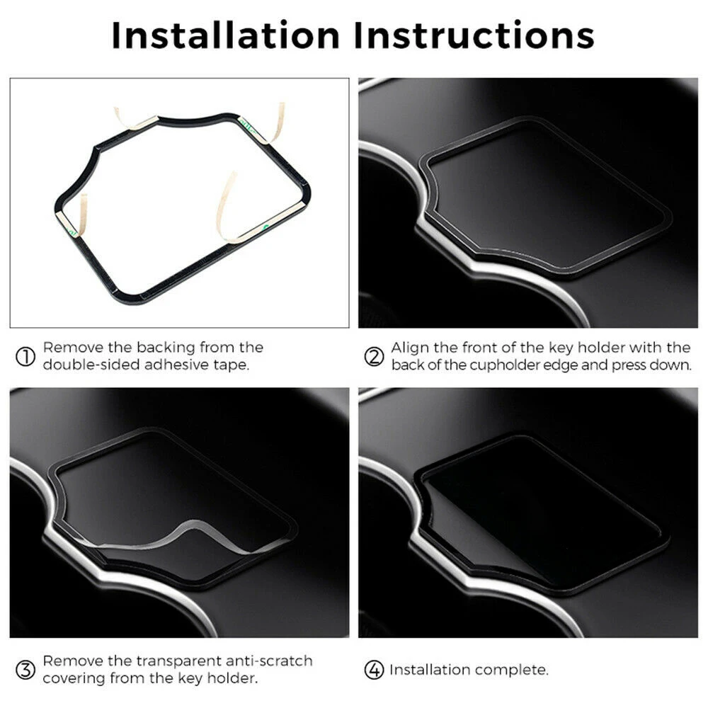 Автомобильная карта запуска ключа отделка рамка держатель аксессуары Подходит