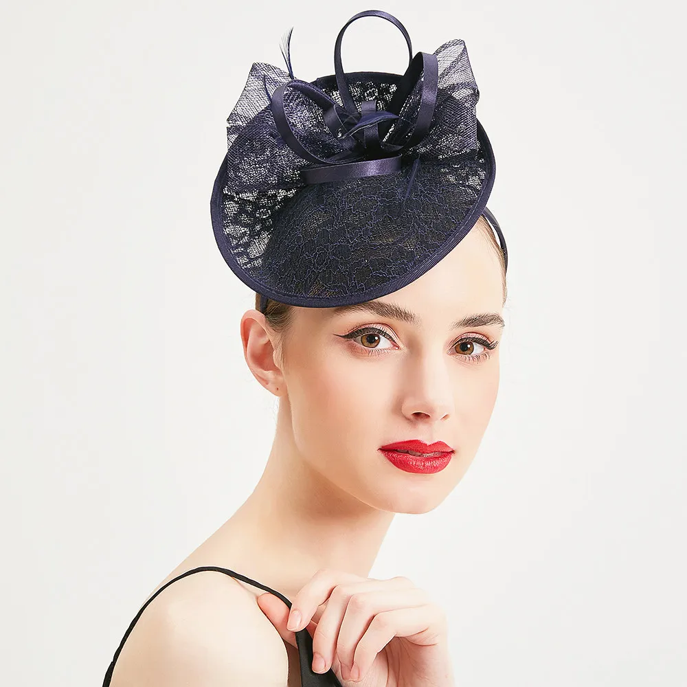 Шляпка женская из льна и элегантная свадебная 2020 | Аксессуары для одежды