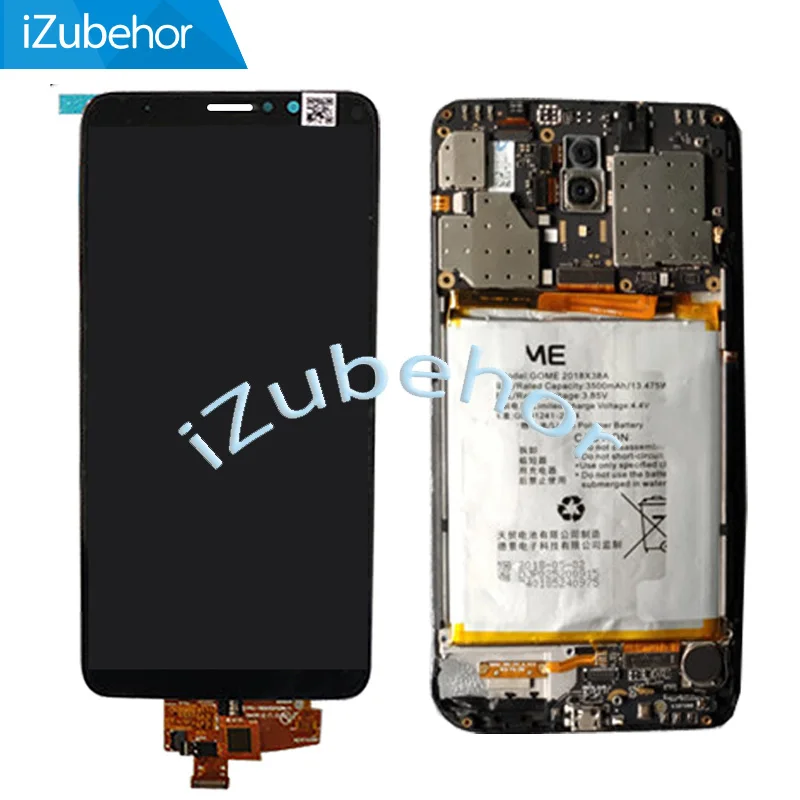 ЖК дисплей 5 99 дюйма для Gome Fenmmy Note C72 2018X38A экран с дигитайзером и сенсорным экраном