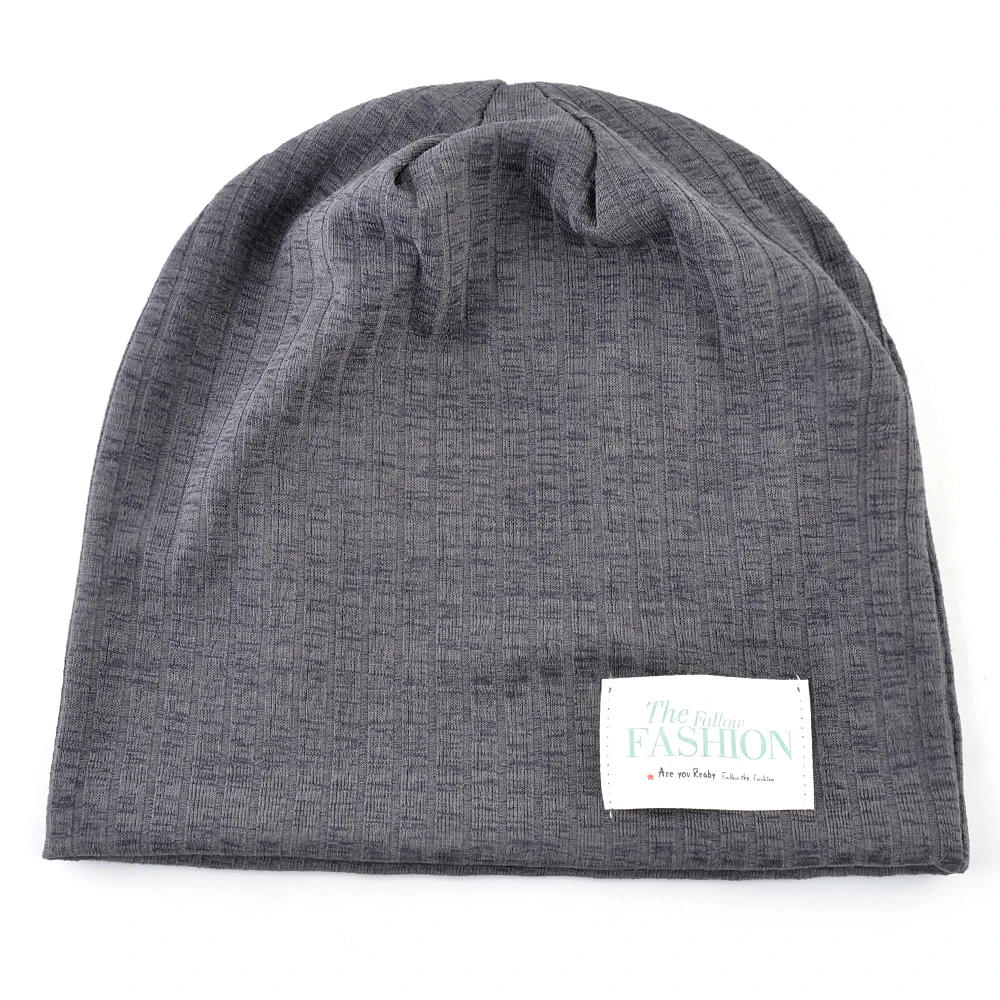 Трикотажные полосатые зимние шапки для мужчин однотонные Цвет модные хип хоп