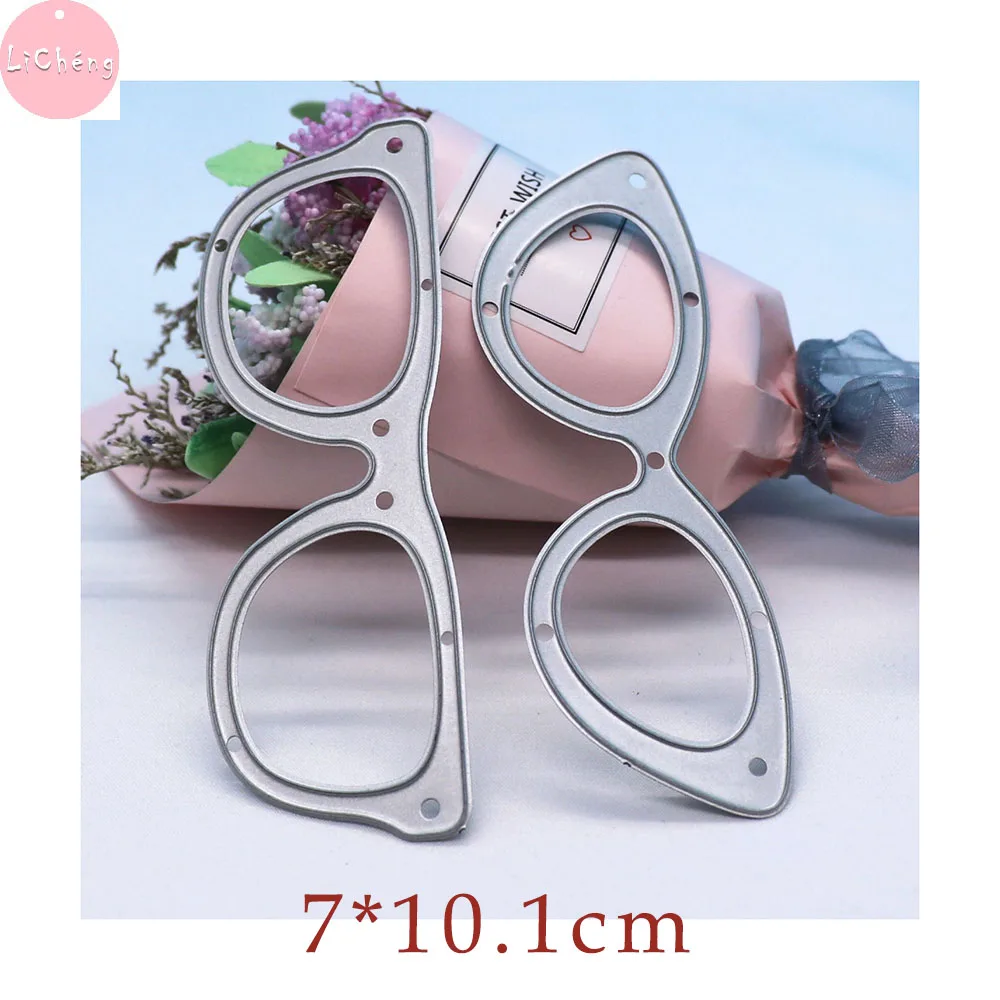 Солнцезащитные очки металлический Трафаретный вырубной штамп Скрапбукинг формы