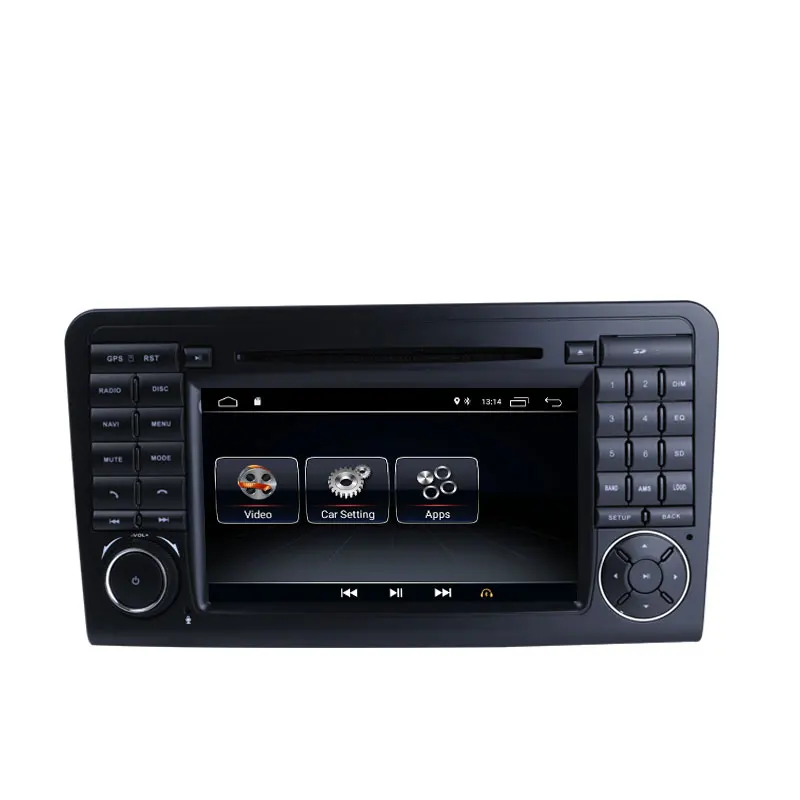 Android 9 0 Авторадио встроенный CarPlay GPS навигатор для Mercedes Benz W164 ML300 X164 GL320 350 420 450 500 GL500