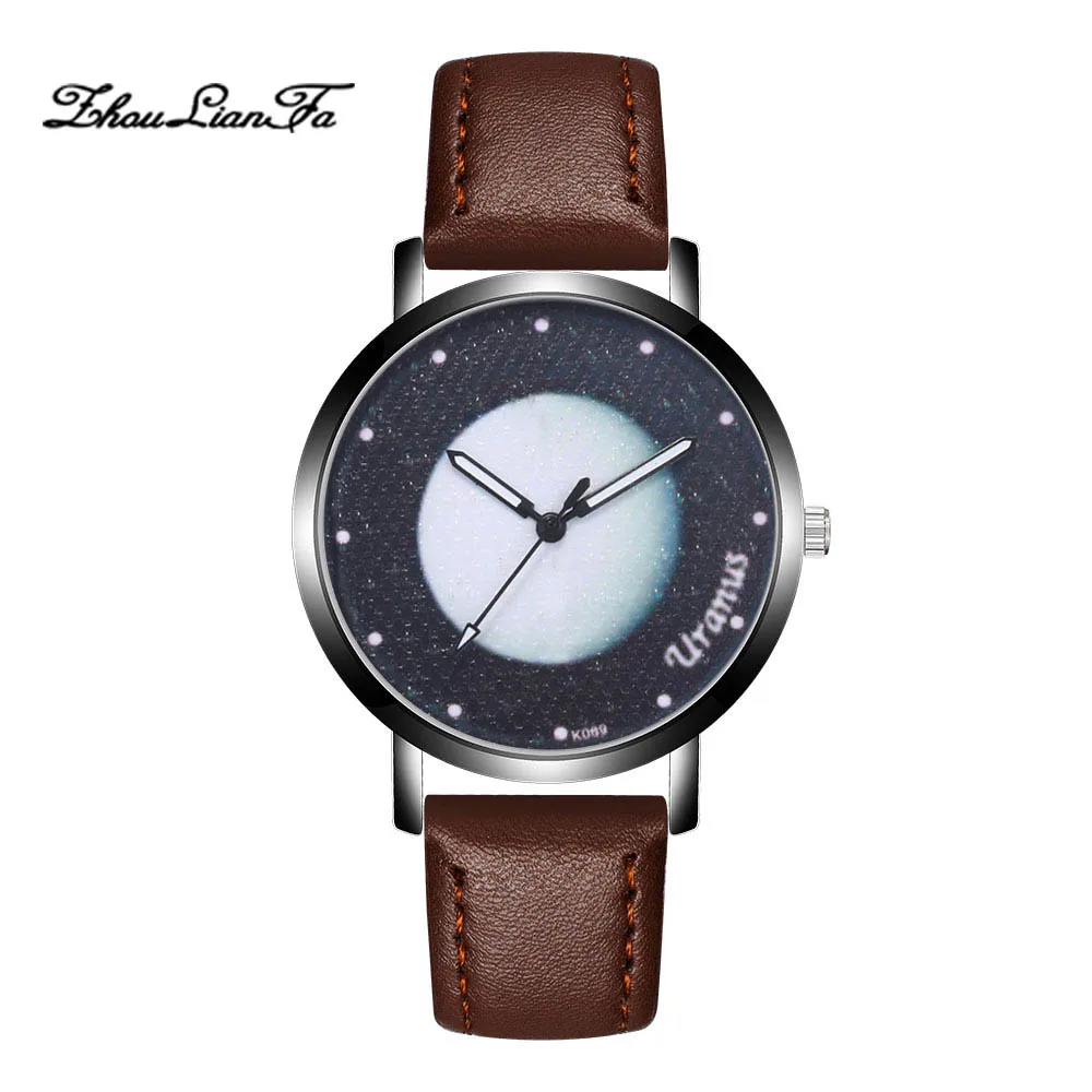 2019 Золотой код мужские часы кожаные модные кварцевые черные платья студенческие