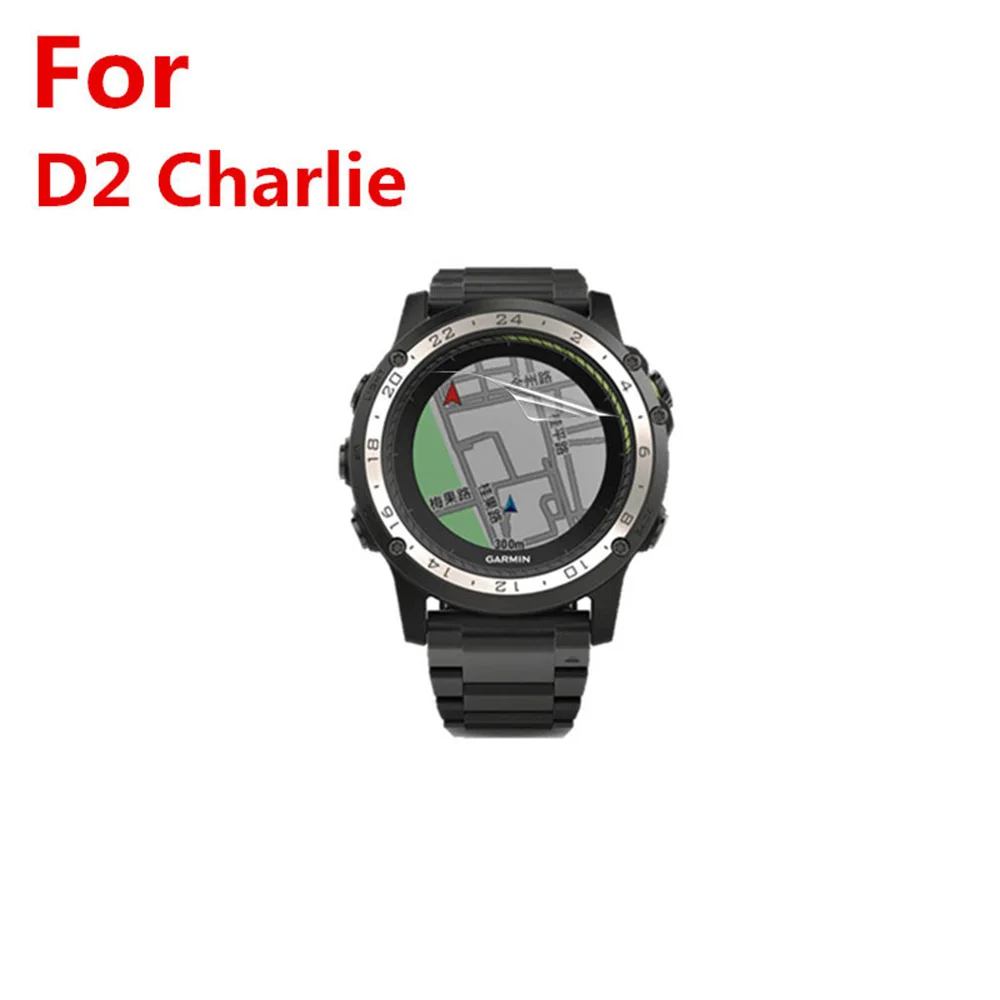 

For GARMIN D2 Charlie Protective Film Sports Watch Accessories With Cleaning Kit