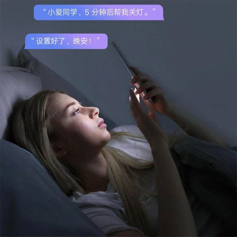 Умная Светодиодная лампа Xiaomi Mijia 5 Вт Bluetooth сетка управление голосом 2700-6500K