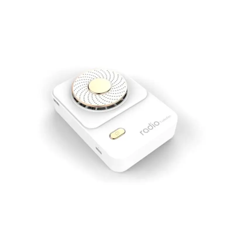 

New Style Hanging Neck Leafless Fan Portable USB Charging Mini Cooling Fan 3-speed Adjustable Hanging Neck Air Cooling Fan