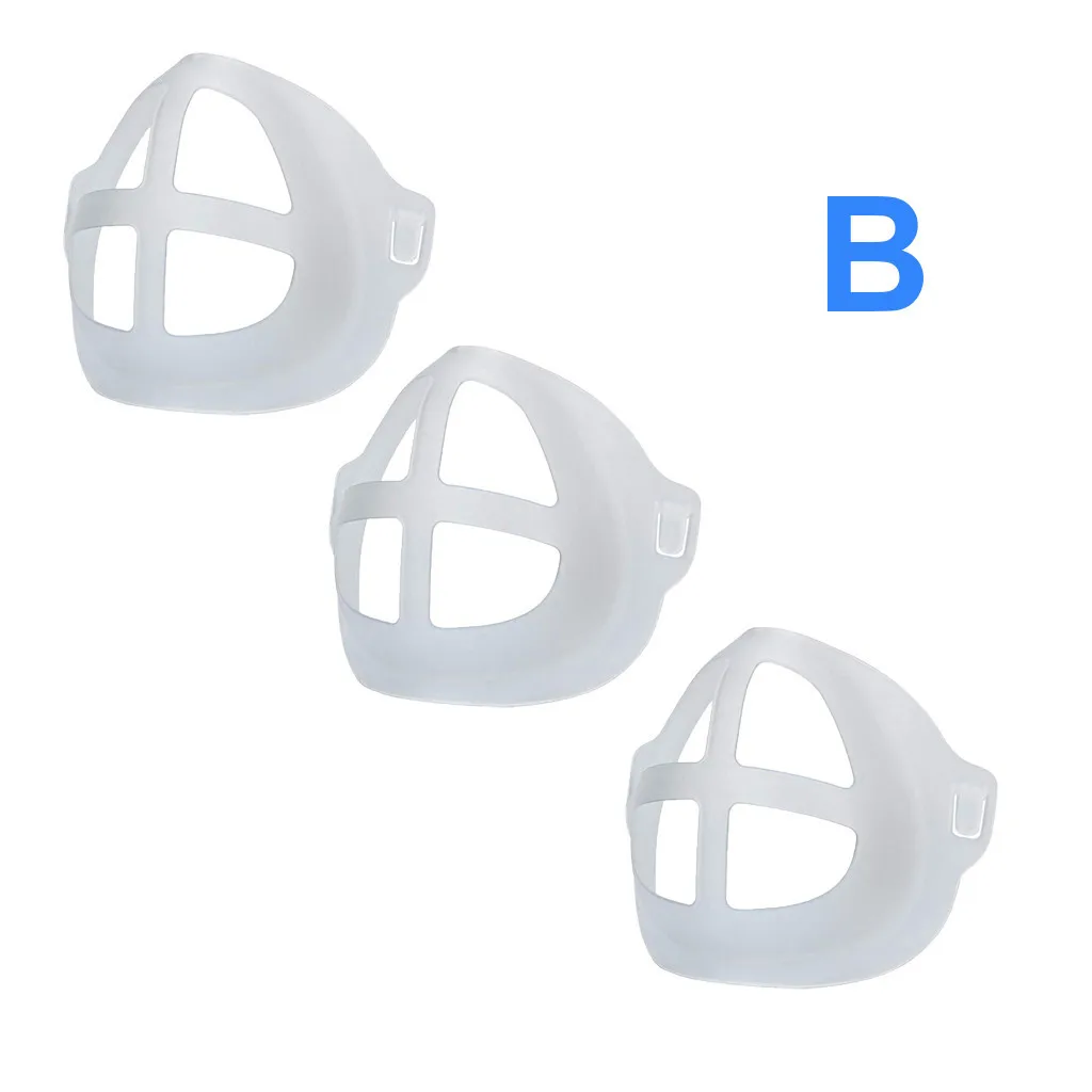 Breathable Mouth Mask Breathing Assist Inner Cushion Bracket Food Grade Prevent Lipstick Off Holder Children 2/3/4/6pc |