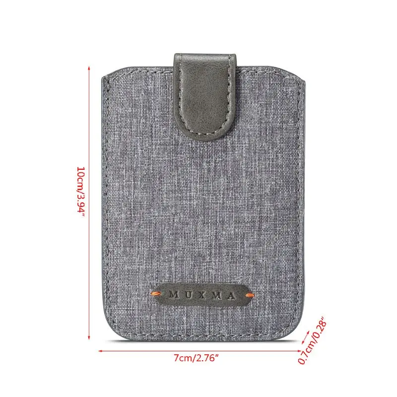High Quality RFID Blocking 5 Pull Credit Card Holder Cell Phone Wallet Case Stick Adhesive | Багаж и сумки