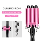 Щипцы для завивки волос с 3 бочками, автоматическая керамическая палочка для завивки волос, стайлер для стайлинга