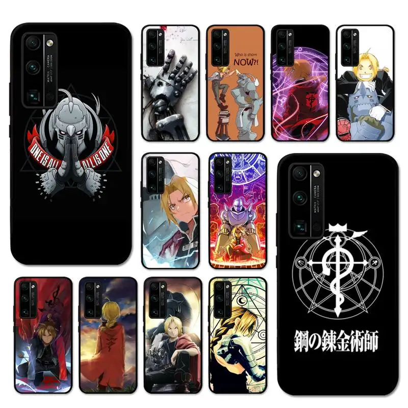 

Fullmetal Alchemist Phone Case For Huawei Honor V30 30 9X 7A Pro View 20 10 9 Lite 10I 8C 8X 5A Play Cover