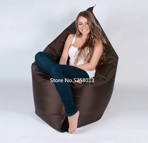 Темно синий водонепроницаемый диван кровать beanbag 420D с полихлорвиниловым