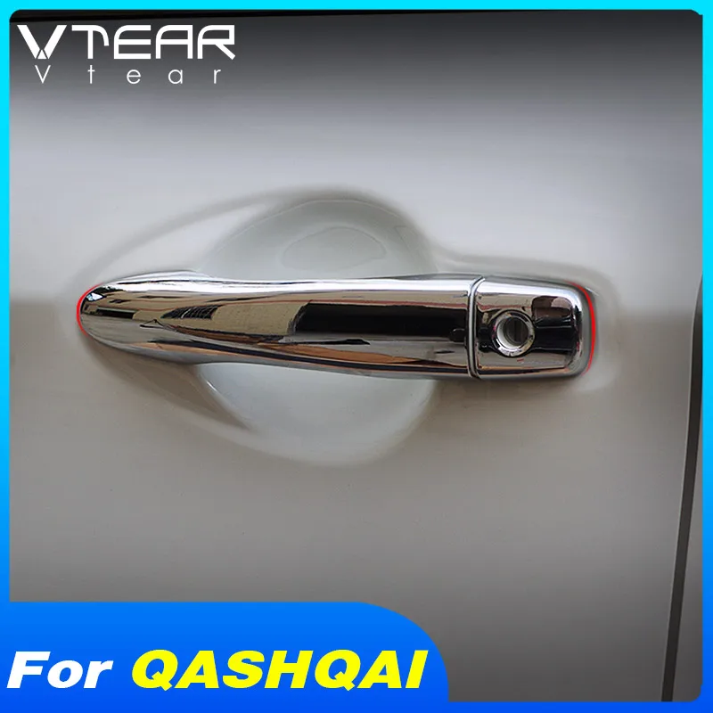 Vtear для ниссан кашкай j11 Nissan Qashqai J11 J10 dualis 2 дверные ручки крышки двери Потяните