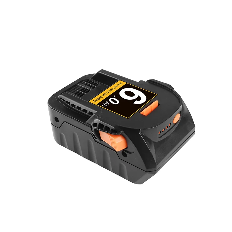 Литий-ионная аккумуляторная батарея Powtree 18 в 6000 мАч для дрели Ridgid