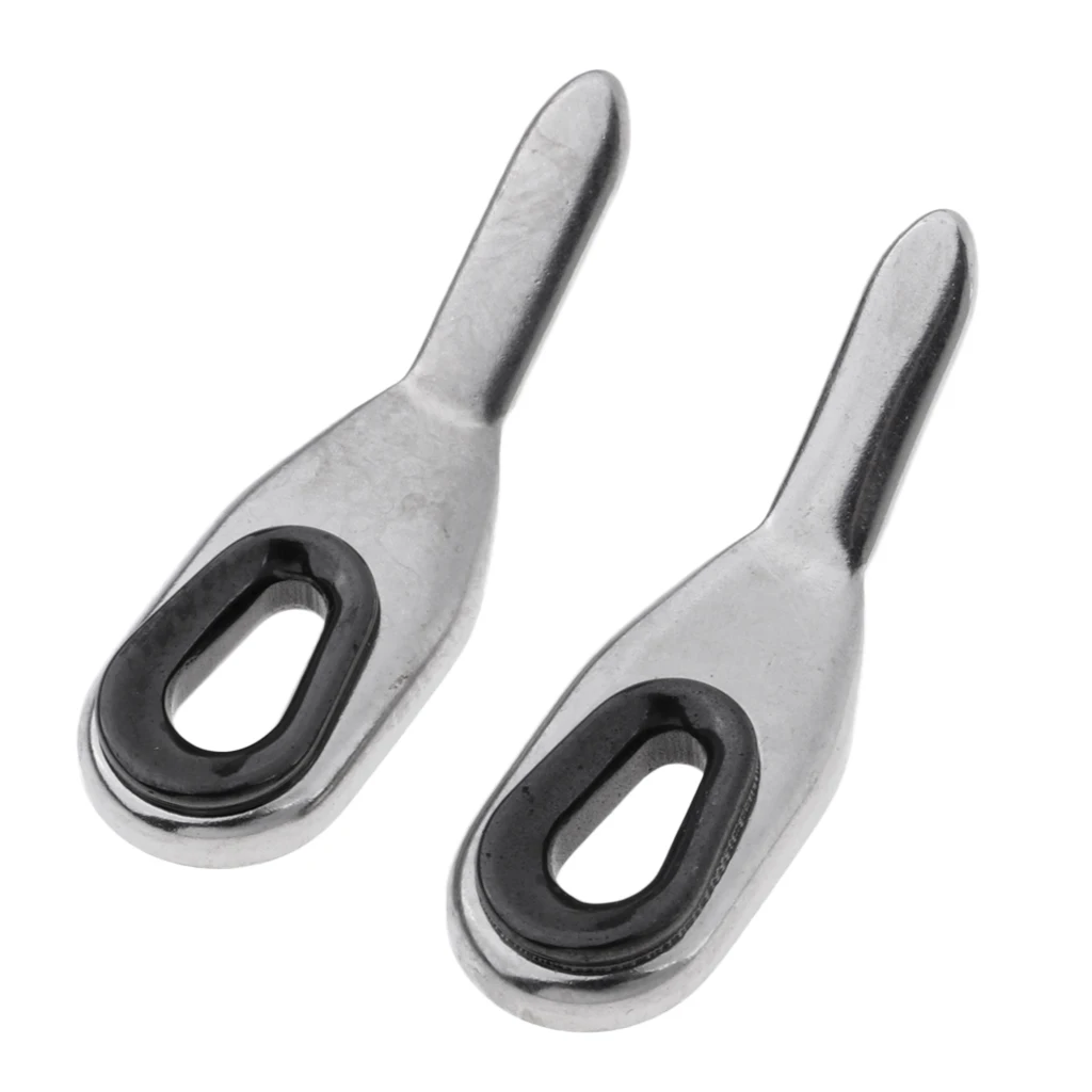 2 шт. нержавеющая сталь керамика приманка литье удочка направляющие наконечники