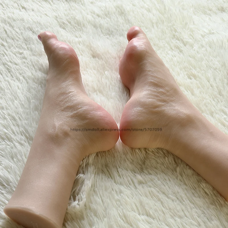 Силиконовая модель для демонстрации ног Фетиш фотография реквизит