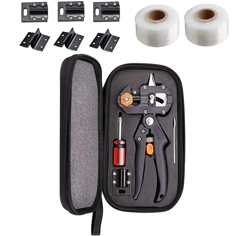 

2-In-1 Grafting Tools Pruning Pruner Cutting Tool Kit Fit For Fruit Tree Grafting Garden Hand Tool