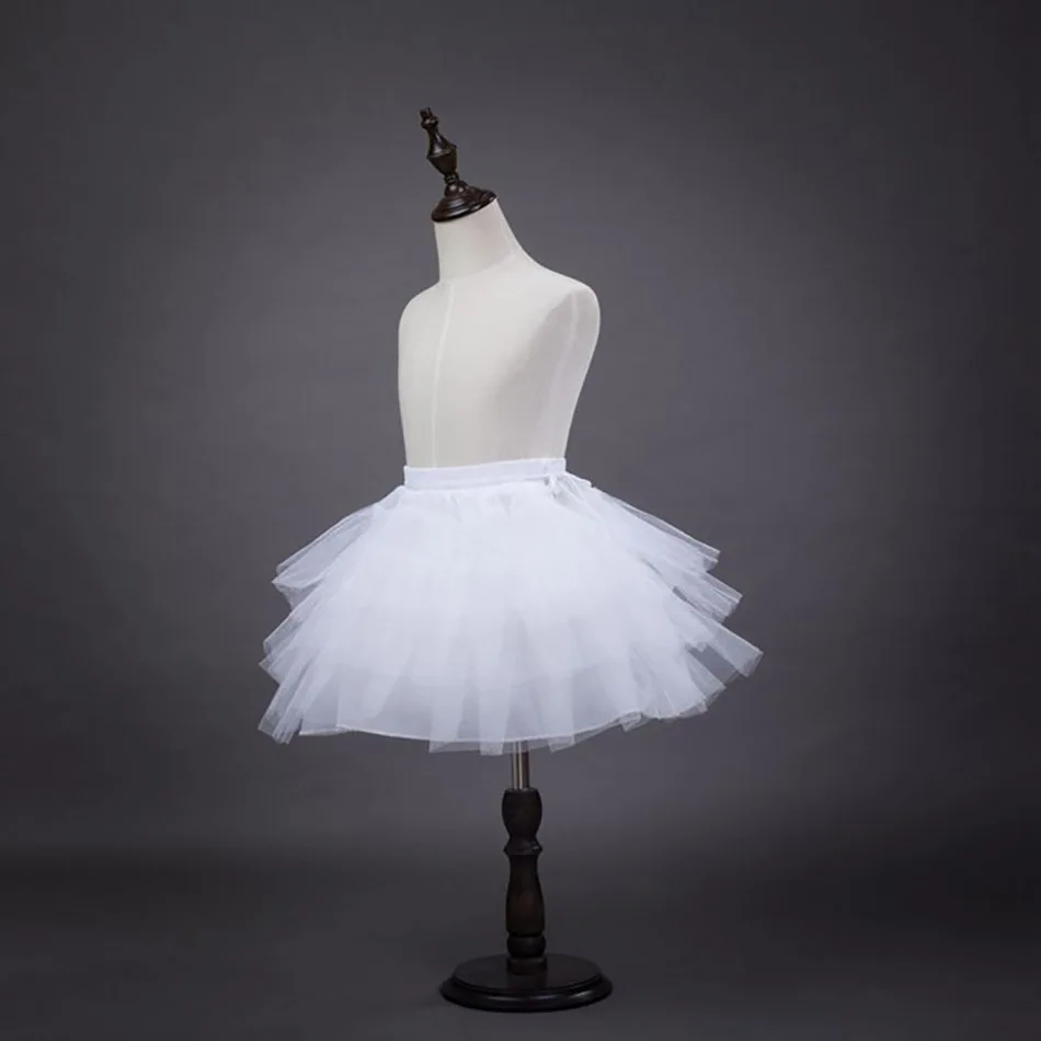 

Kids Dress Three-layer Boneless Panttier Tutu Skirt Girls Skirt Stand Skirt Kids Princess Party Fantasy Evening Dress