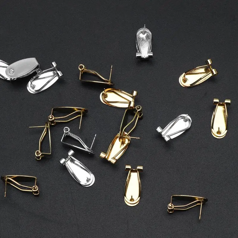 20 шт. клипсы для сережек не пирсинг ювелирные изделия ушей | Украшения и