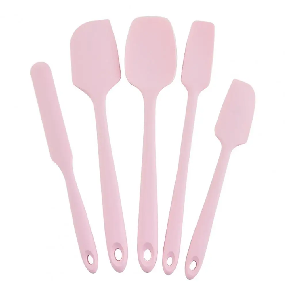 

80%HOTSpatula Set Flexibility BPA-free Non-stick Cooking Baking Mixing Rubber Spatula Set for Home