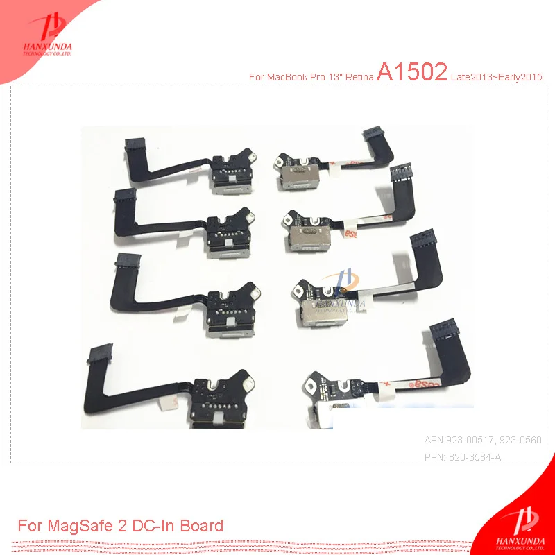 

Original Power jack for the 13" MacBook Pro Retina A1502 released in Late2013 Mid2014 820-3584-A