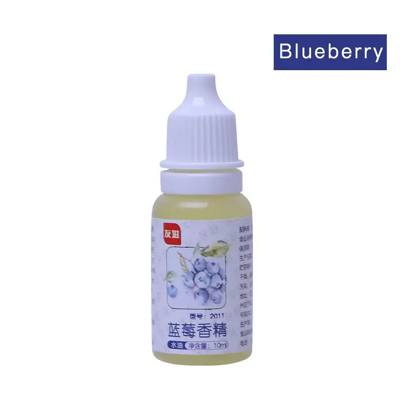 Blueberry Цветной пигмент съедобный торт 1 шт. пищевой Макарон окрашивающий ингредиенты крем 10 мл выпечки торт съедобный пигмент помадка - Цвет: Blueberry