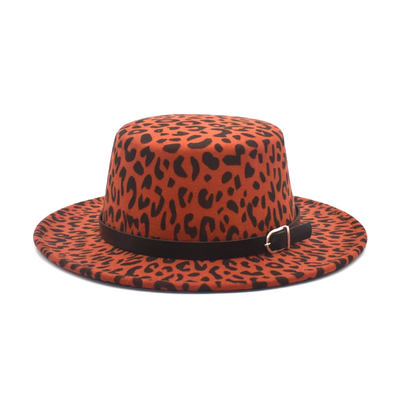 New Solid Color  Fedoras Hat for Men Women artificial wool Blend Jazz Cap Wide Brim Simple Church Derby Flat Top Hat P12
