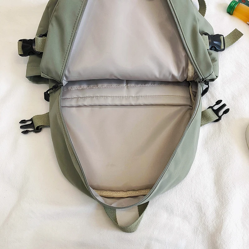 

Taoxiaolu New Women Backpack Kawaii Mochila For Teen Girl Waterproof Nylon Black Men Travel Rucksack College Bookbag School Bag