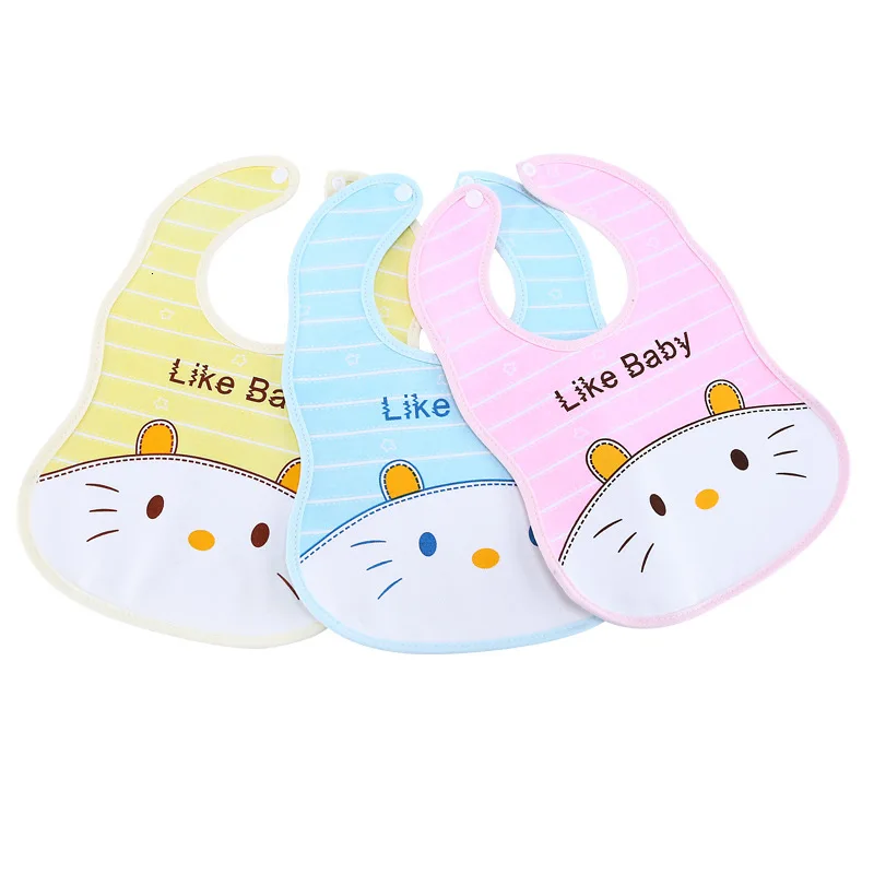 

Enlarge Scarf Baby Saliva A Piece Of Cloth Full Cotton Lining Bib Perfect Modeling Two-sided Full Cotton Middle Waterproof