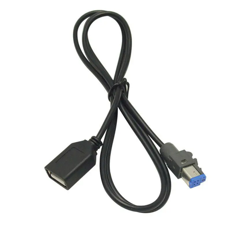 Автомобильный аудио кабель USB Женский к AUX In 4Pin разъем CD плеер адаптер usb хвост