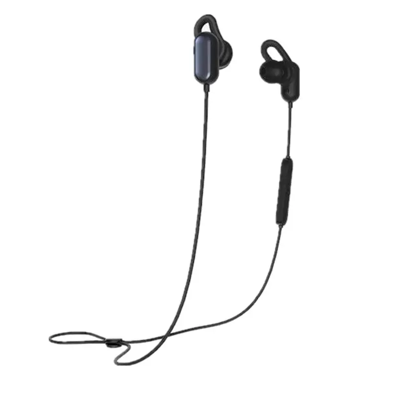 Xiaomi спортивные Bluetooth наушники молодежное издание с микрофоном беспроводные Bluetooth 4,1 музыкальные водонепроницаемые наушники с защитой от пота H20 - Цвет: Черный