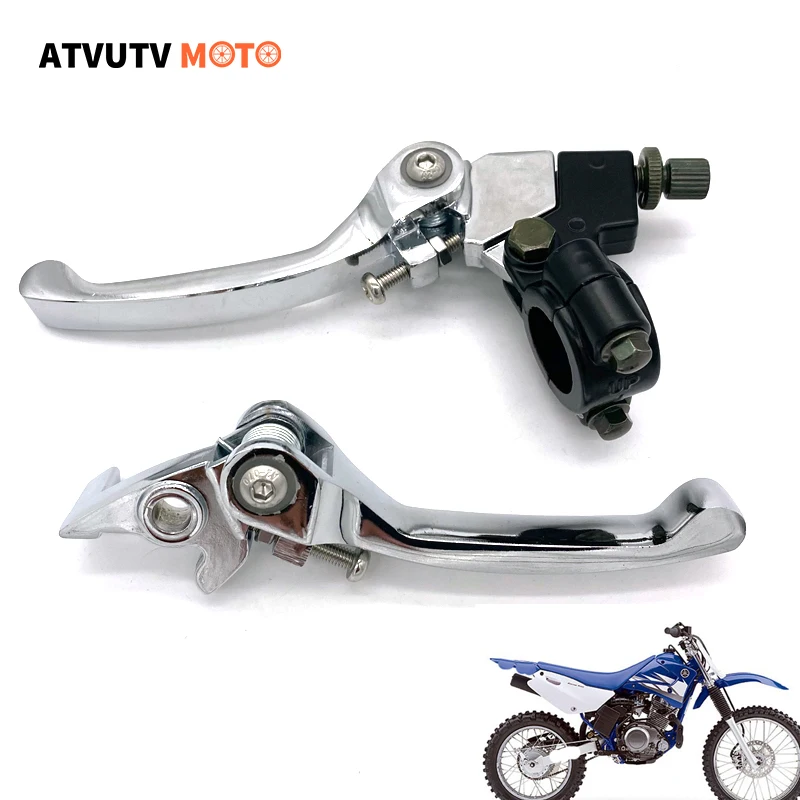 1 пара 22 мм 7/8 дюйма складной рычаг тормоза на руль сцепления для 50cc 110cc 125cc 200cc CRF KLX