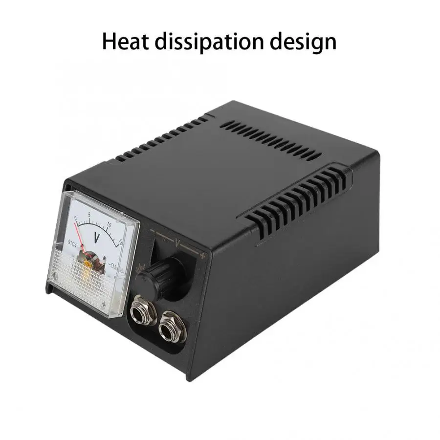 Профессиональная тату машина Регулируемый источник питания дисплей со стрелкой