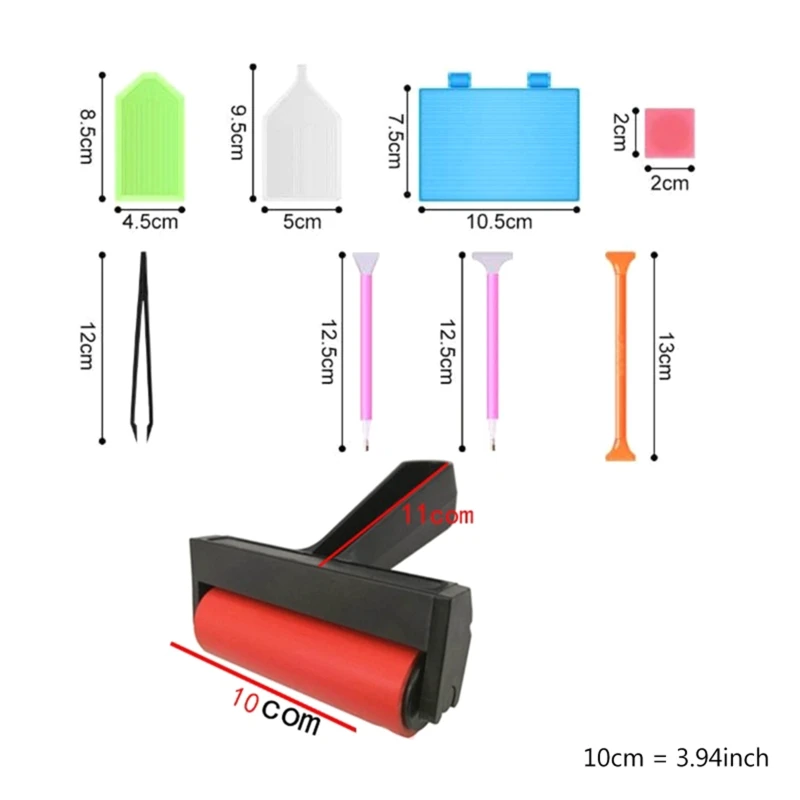 

60Pcs 5D Diamond Painting A4 LED Light Pad Board Kit USB Power Light Pad Kit for Diamond Art Craft with Painting Tools